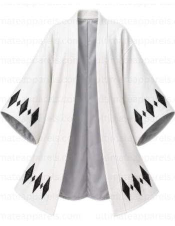 Bleach Byakuya Cosplay White Haori Coat