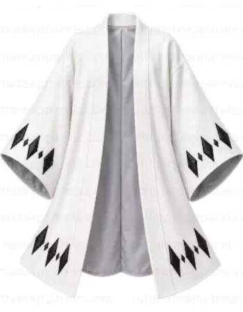 Bleach Byakuya Cosplay White Haori Coat Bleach Byakuya Cosplay White Haori Coat