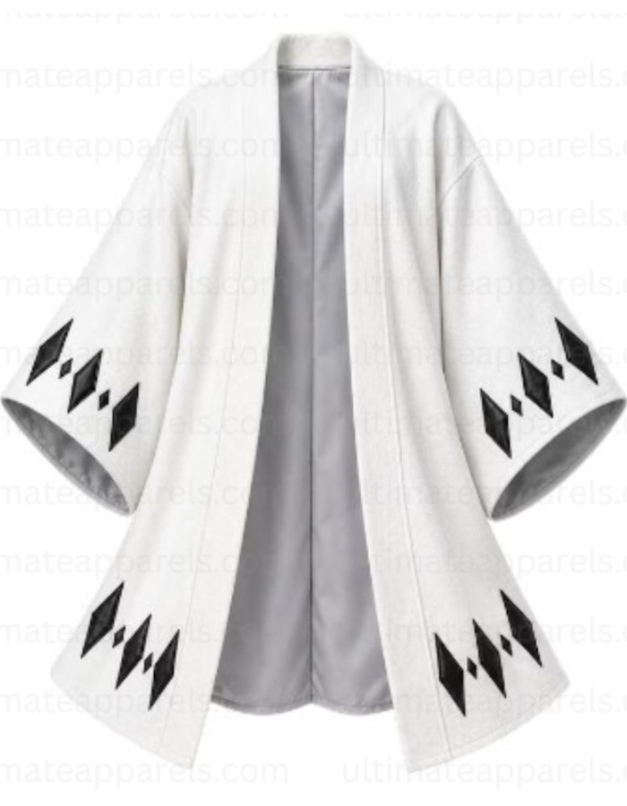 Bleach Byakuya Cosplay White Haori Coat Bleach Byakuya Cosplay White Haori Coat