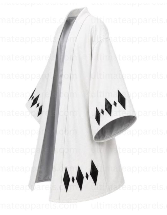 Bleach Byakuya Cosplay White Haori Coat Bleach Byakuya Cosplay White Haori Coat