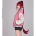 Chainsaw Man Makima Pink Bomber Jacket