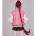 Chainsaw Man Makima Pink Bomber Jacket