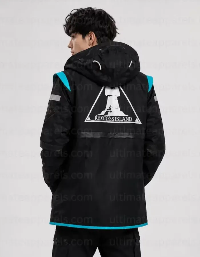 Cyberpunk David Martinez Black Hooded Jacket Cyberpunk David Martinez Black Hooded Jacket