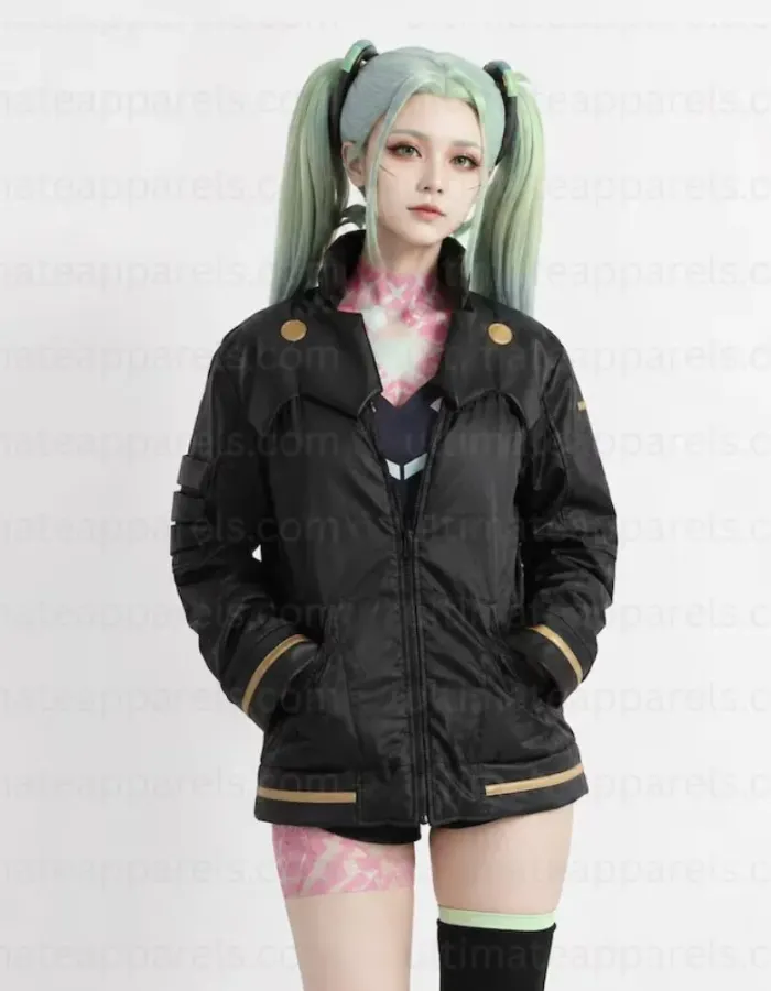 Cyberpunk Edgerunners Rebecca Bomber Jacket Cyberpunk Edgerunners Rebecca Bomber Jacket