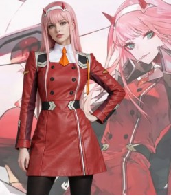 Darling in the Franxx Zero Two Leather Dress