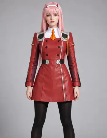 Darling in the Franxx Zero Two Leather Dress Darling in the Franxx Zero Two Leather Dress