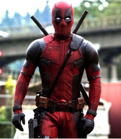 Deadpool Wade Wilson Red & Black Leather Jacket