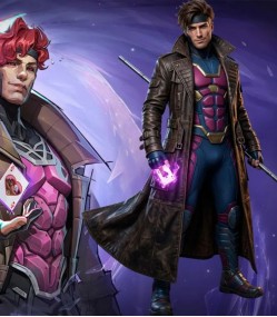 Deadpool Wolverine Gambit Brown Leather Coat