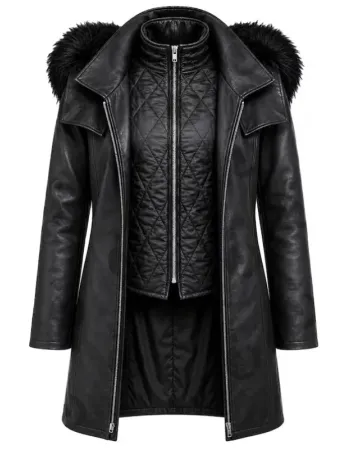 Death Note Mello Fur Trench Coat