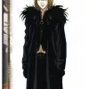 Death Note Mello Fur Trench Coat Death Note Mello Fur Trench Coat