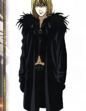 Death Note Mello Fur Trench Coat