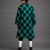Tanjiro Kamado Demon Slayer Checkered Haori Coat Tanjiro Kamado Demon Slayer Checkered Haori Coat