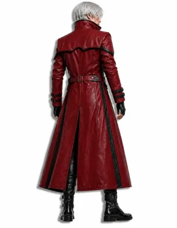 Devil May Cry Dante Red Trench Coat