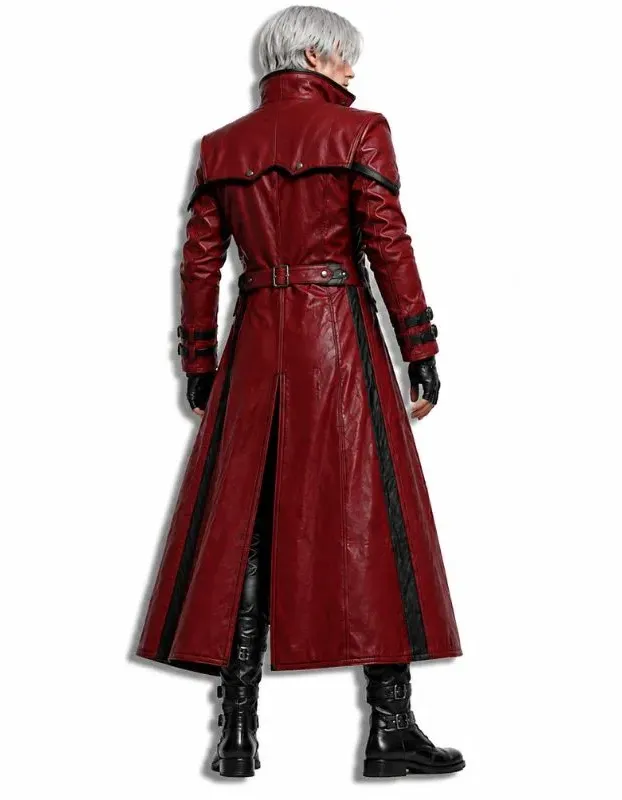 Devil May Cry Dante Red Trench Coat Devil May Cry Dante Red Trench Coat