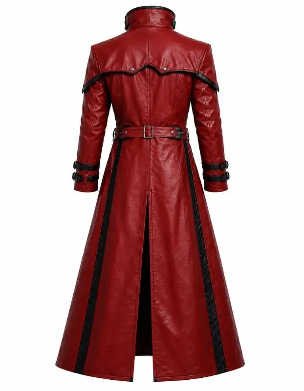 Devil May Cry Dante Red Trench Coat Devil May Cry Dante Red Trench Coat