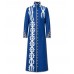 Devil May Cry Vergil Blue Leather Coat
