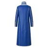 Devil May Cry Vergil Blue Leather Coat