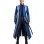 Devil May Cry Vergil Blue Leather Coat