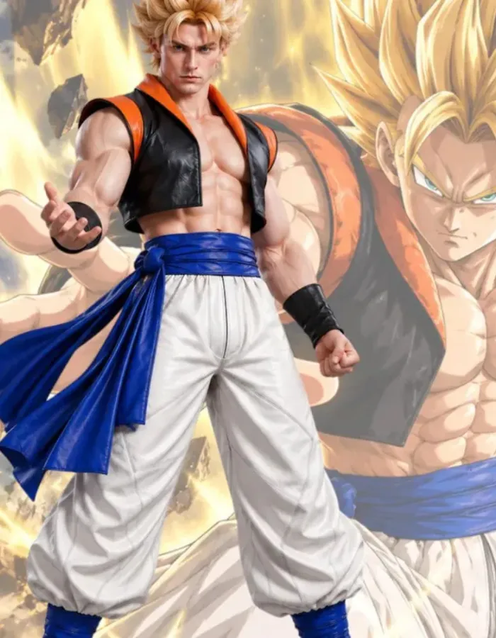 Dragon Ball Gogeta Cosplay Costume Dragon Ball Gogeta Cosplay Costume
