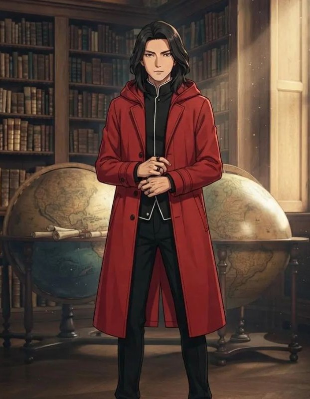 Edward Elric Fullmetal Alchemist Red Hooded Coat