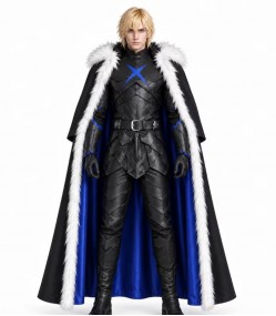 Fire Emblem Dimitri Alexandre Blaiddyd Black Leather Outfit