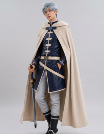 Frieren Beyond Journey's End Himmel Leather Coat