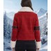 Frieren Beyond Journey End Stark Red Winter Jacket