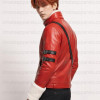 Frieren Beyond Journey End Stark Red Winter Jacket