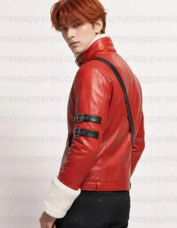 Frieren Beyond Journey End Stark Red Winter Jacket Frieren Beyond Journey End Stark Red Winter Jacket