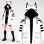 VTuber Fubuki Hooded Leather Jacket