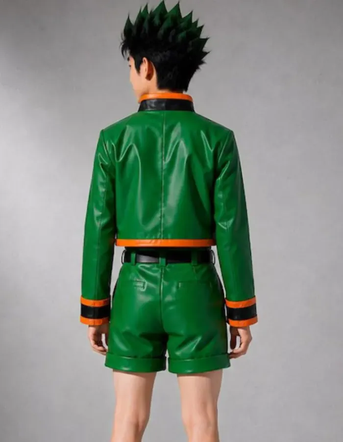 Hunter x Hunter Gon Freecss Leather Jacket Hunter x Hunter Gon Freecss Leather Jacket