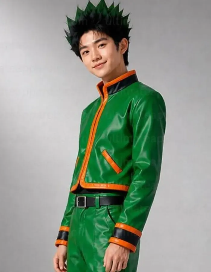 Hunter x Hunter Gon Freecss Leather Jacket Hunter x Hunter Gon Freecss Leather Jacket