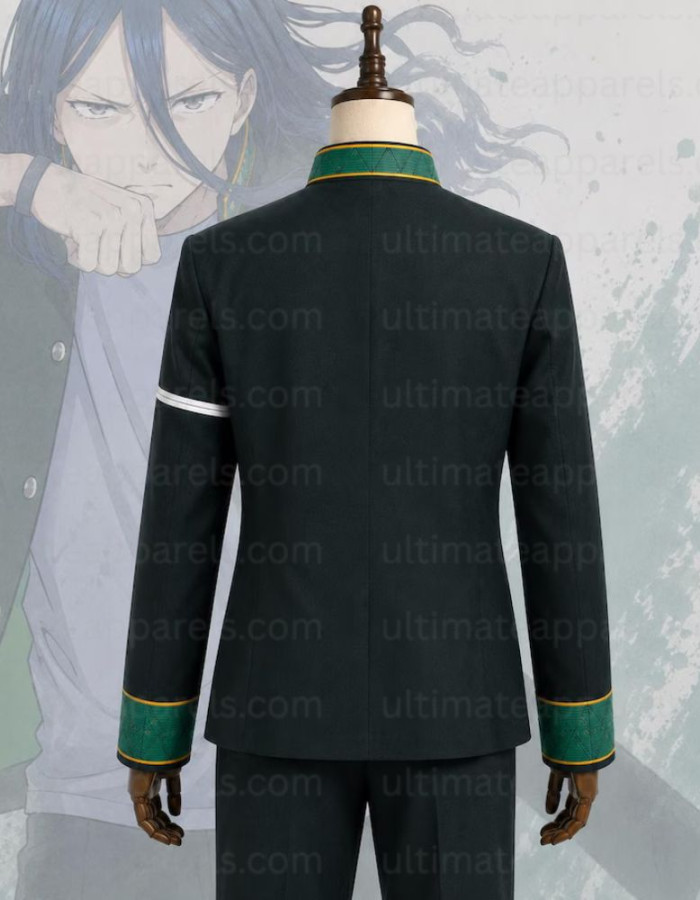 Wind Breaker Hayato Suo Green Blazer Jacket Wind Breaker Hayato Suo Green Blazer Jacket