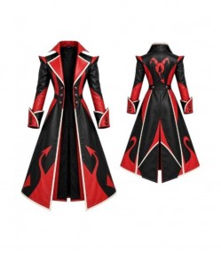 Helluva Boss Blitzo Black Long Coat