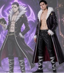 Hunter x Hunter Chrollo Lucilfer Leather Coat