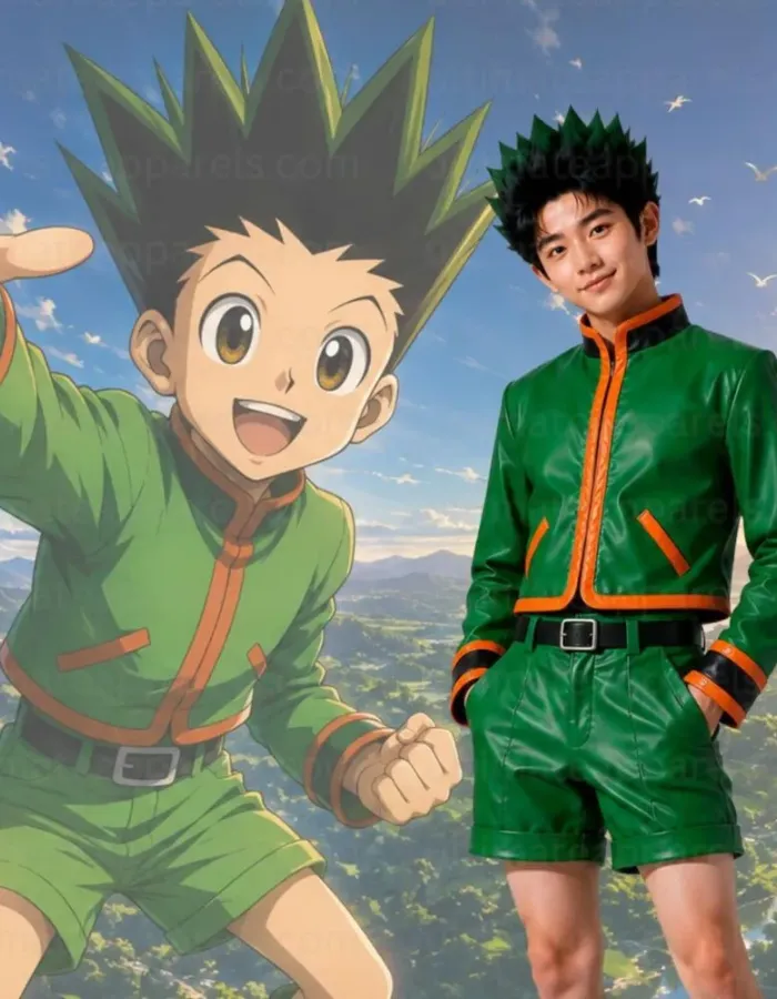 Hunter x Hunter Gon Freecss Leather Jacket Hunter x Hunter Gon Freecss Leather Jacket