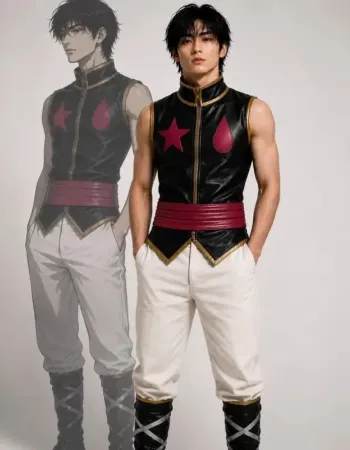 Hunter x Hunter Hisoka Morow Leather Vest