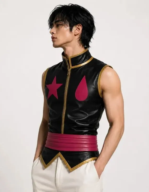 Hunter x Hunter Hisoka Morow Leather Vest Hunter x Hunter Hisoka Morow Leather Vest