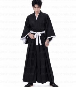 Ichigo Kurosaki Bleach Cosplay Kimono Coat