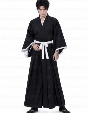 Ichigo Kurosaki Bleach Cosplay Kimono Coat