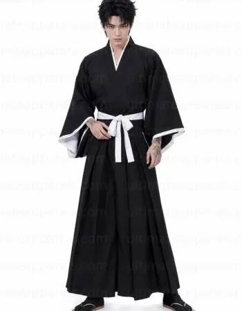 Ichigo Kurosaki Bleach Cosplay Kimono Coat