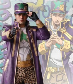 JoJo Jotaro Kujo Leather Trench Coat