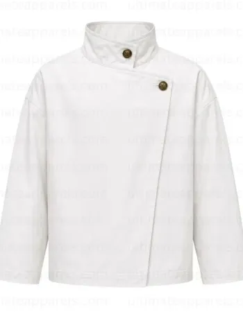 Jujutsu Kaisen Yuta Okkotsu White Cotton Jacket Jujutsu Kaisen Yuta Okkotsu White Cotton Jacket