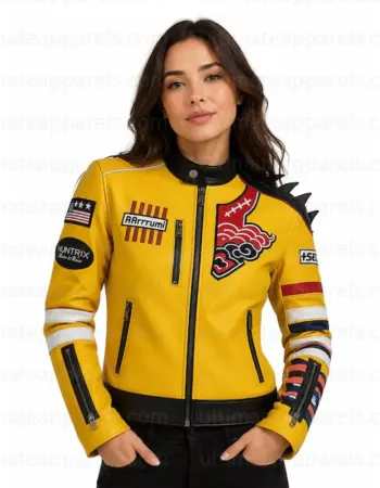 K-Pop Demon Hunters Rumi Biker Jacket