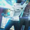 King of Fighters Kyo Kusanagi White Leather Jacket
