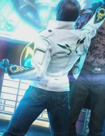 King of Fighters Kyo Kusanagi White Leather Jacket King of Fighters Kyo Kusanagi White Leather Jacket