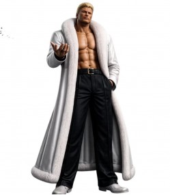 King of Fighters Ryuji Yamazaki Leather Coat