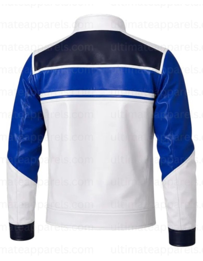 KOF Shingo Yabuki Leather Biker Jacket 