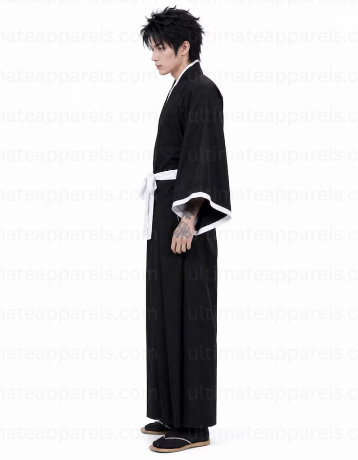 Ichigo Kurosaki Bleach Cosplay Kimono Coat Ichigo Kurosaki Bleach Cosplay Kimono Coat