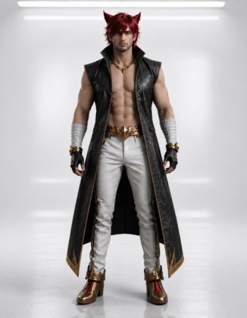 League of Legends Sett Sleeveless Coat League of Legends Sett Sleeveless Coat